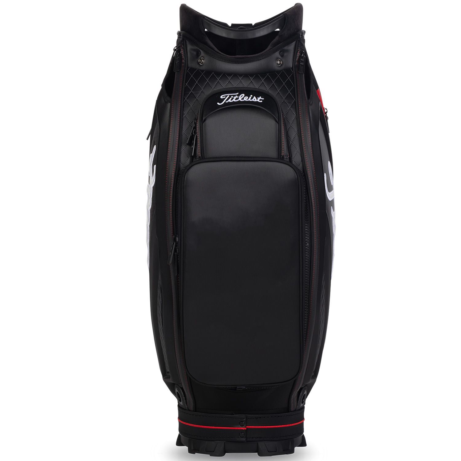 titleist jet black golf tour staff bag