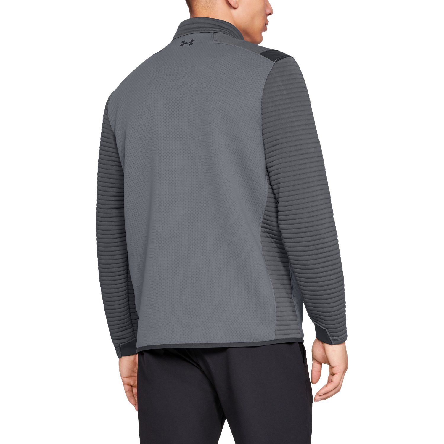 Under Armour Storm Daytona Zip Neck Sweater Zinc Grey | Scottsdale Golf